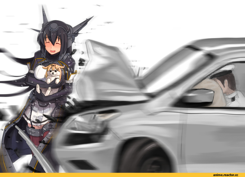 Kantai Collection, Admiral (Kantai Collection), Nagato (Kantai Collection), Misumi (Niku-Kyu), Anime