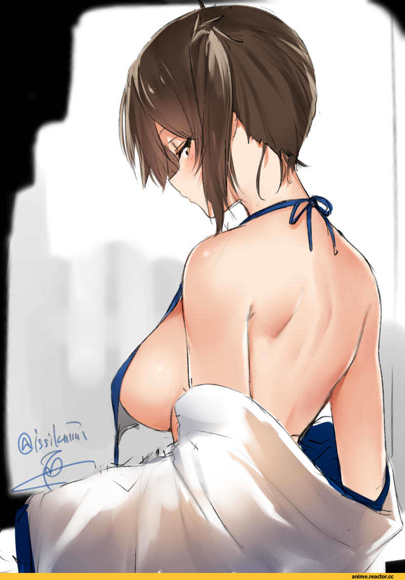 Kantai Collection, Kaga (Kantai Collection), Isshiki (Ffmania7), Anime Art, Anime Ero Kyonyuu, Anime Ero, Anime