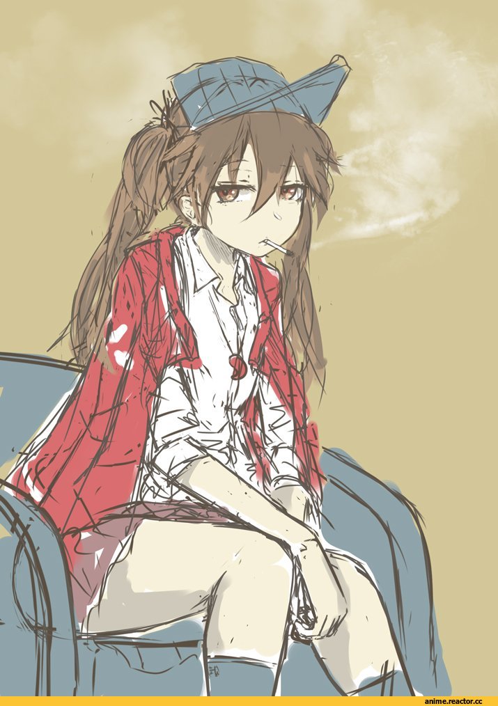 Kantai Collection, Ryuujou, Anime Sketch, Anime