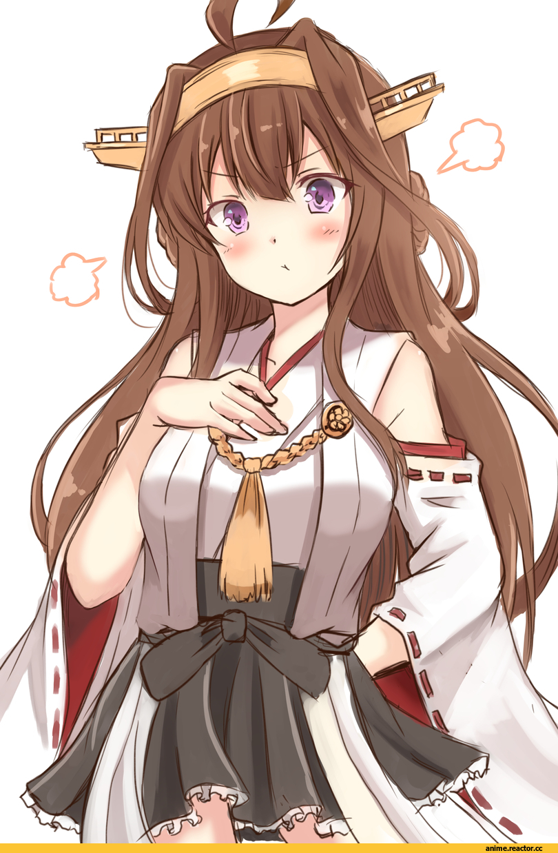 shibakame (917narto8537), Anime Art, Kongou (Kantai Collection), Kantai Collection, Anime