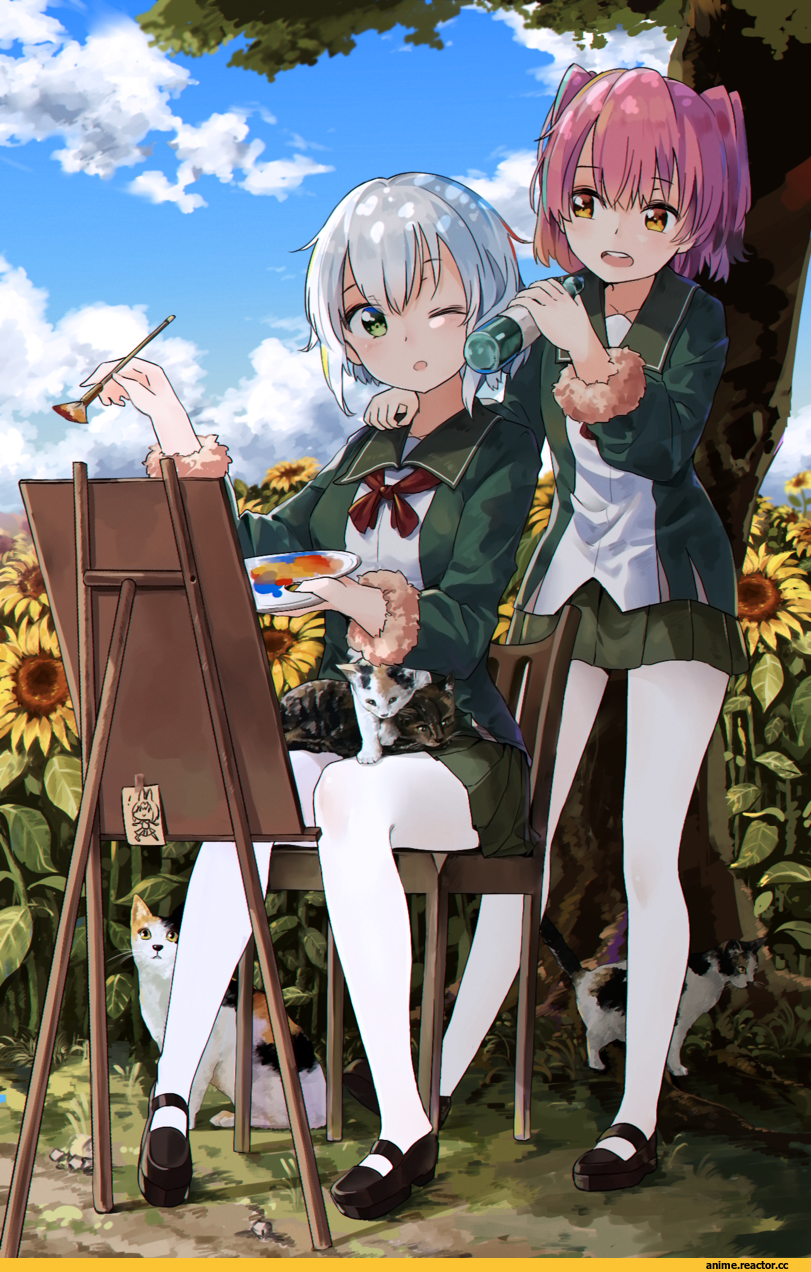 yamano (Yamanoh), shimushu (kantai collection), kunashiri (kantai collection), Kantai Collection, Anime