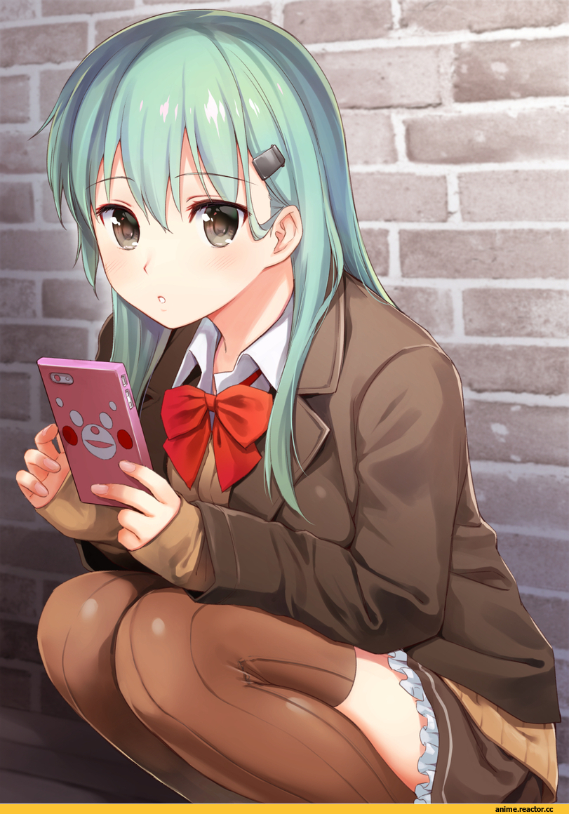 umakuchi shouyu (into-rain), Anime Art, Suzuya (Kantai Collection), Kantai Collection, Anime