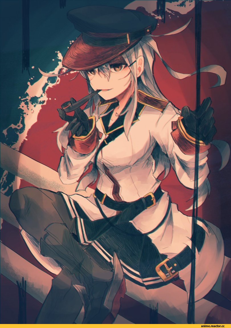 Kantai Collection, itomugi-kun, Anime Art, Gangut (Kantai Collection), Anime
