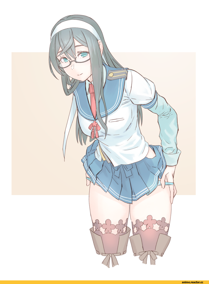Yuuji (And), Anime Ero, Anime Ero Pantsu, Kantai Collection, Ooyodo (Kantai Collection), Megane, Anime