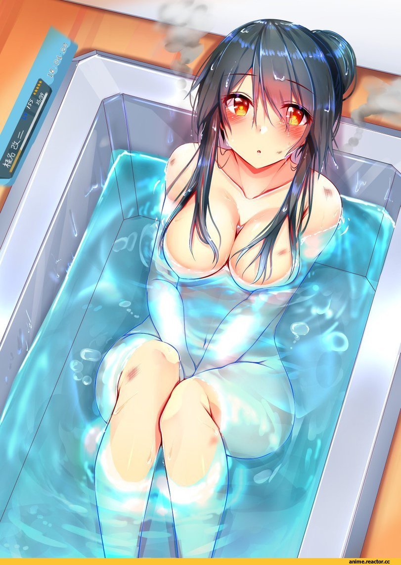 Haruna (Kantai Collection), Kantai Collection, Anime Ero Swim, Anime Ero, Tsukui Kachou, Anime Art, Anime