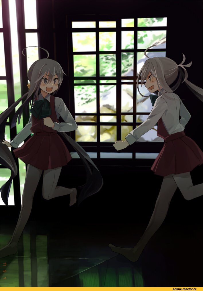 Kiyoshimo (Kantai Collection), Kantai Collection, Asashimo (Kantai Collection), Annin Musou, Anime Art, Anime