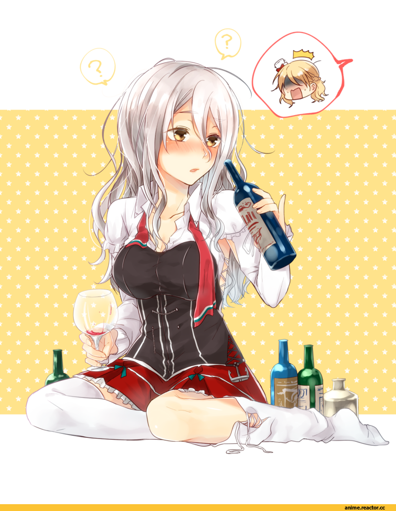 Pola (Kantai Collection), Kantai Collection, Zara (Kantai Collection), Mine r888, Anime