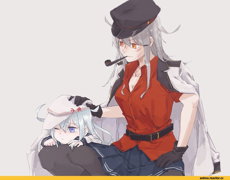 Kantai Collection, Gangut (Kantai Collection), Hibiki (Kantai Collection), verniy (kantai collection), Anime