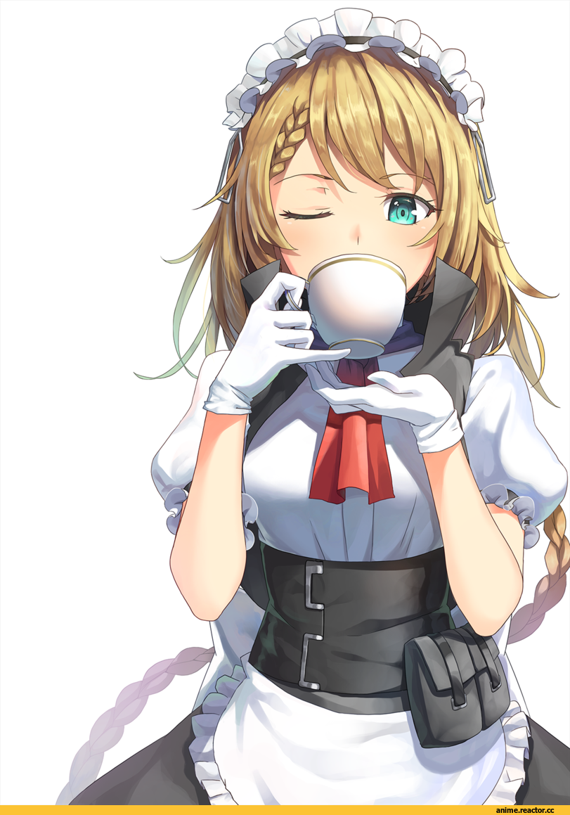 Anime Art, vikpie, Girls Frontline, G36 (Girls Frontline), Maid, Anime