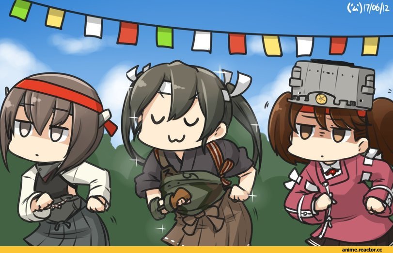 Kantai Collection, Taihou, Zuikaku, Ryuujou, Hamu Koutarou, Anime