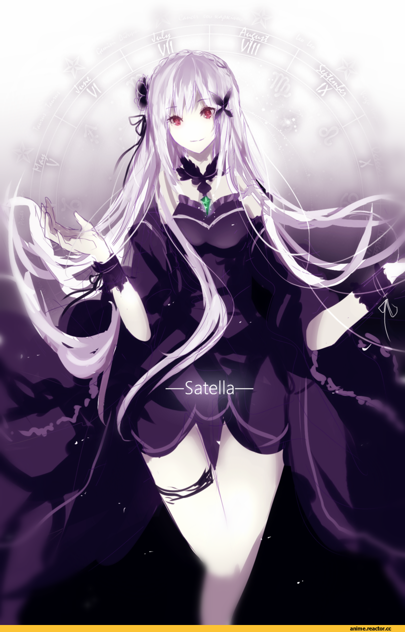 Re Zero Kara Hajimeru Isekai Seikatsu, Emilia (re zero), koe (aydllie), Anime