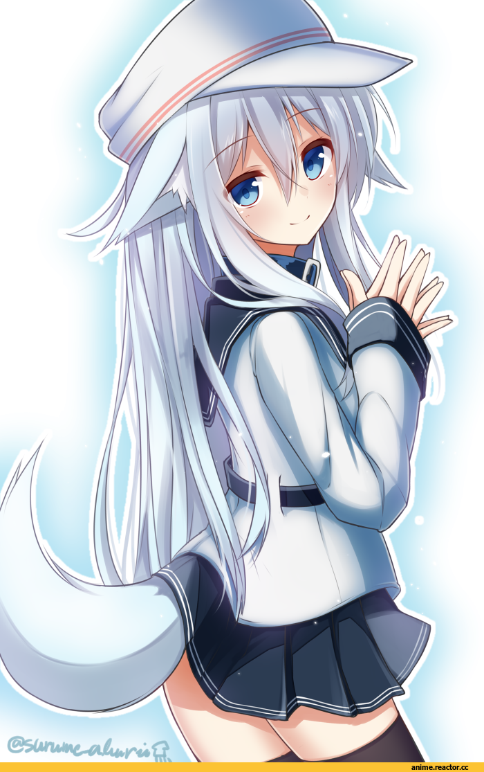 surume aburi, Verniy, Kantai Collection, Animal Ears, Kitsune, Anime