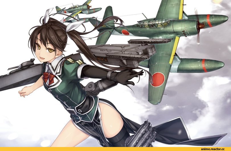 Rokuwata Tomoe, Anime Art, Kantai Collection, Tone (Kantai Collection), Anime
