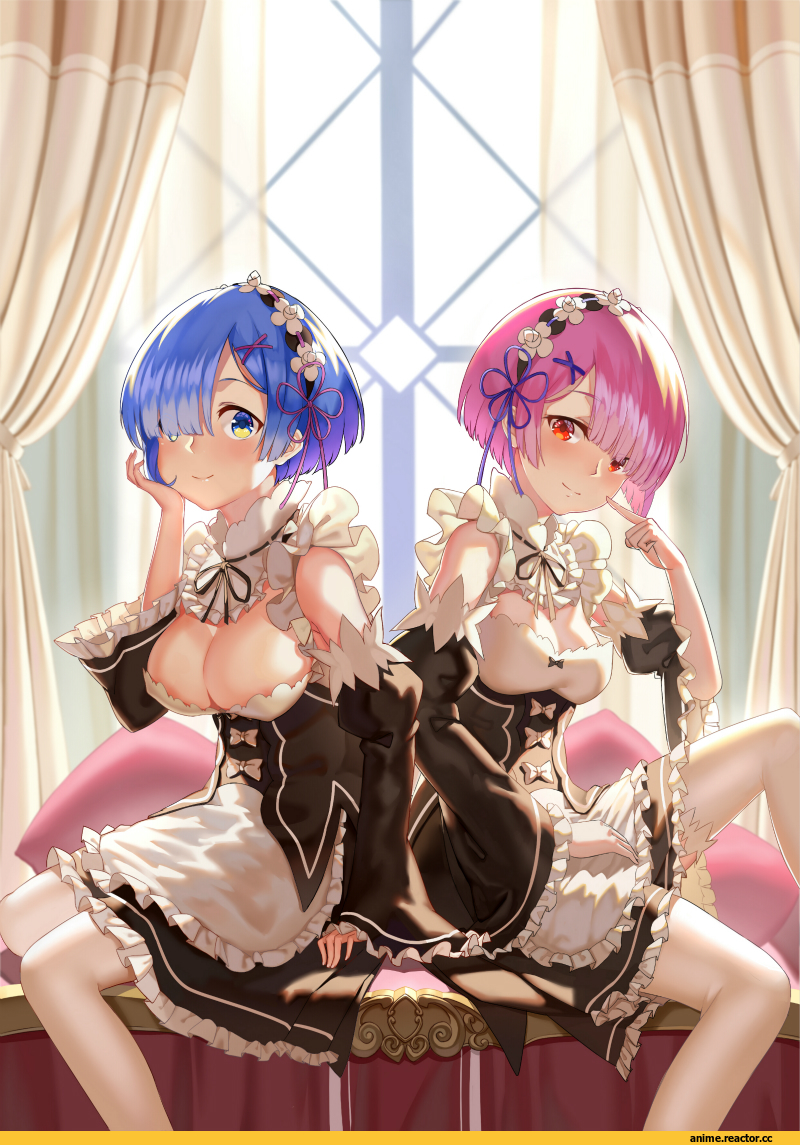 Ram (Re Zero), Re Zero Kara Hajimeru Isekai Seikatsu, Rem (re zero), mr cloud, Anime