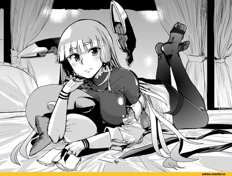 Kantai Collection, Murakumo, yoshika fuumi, Monochrome (Anime), Anime