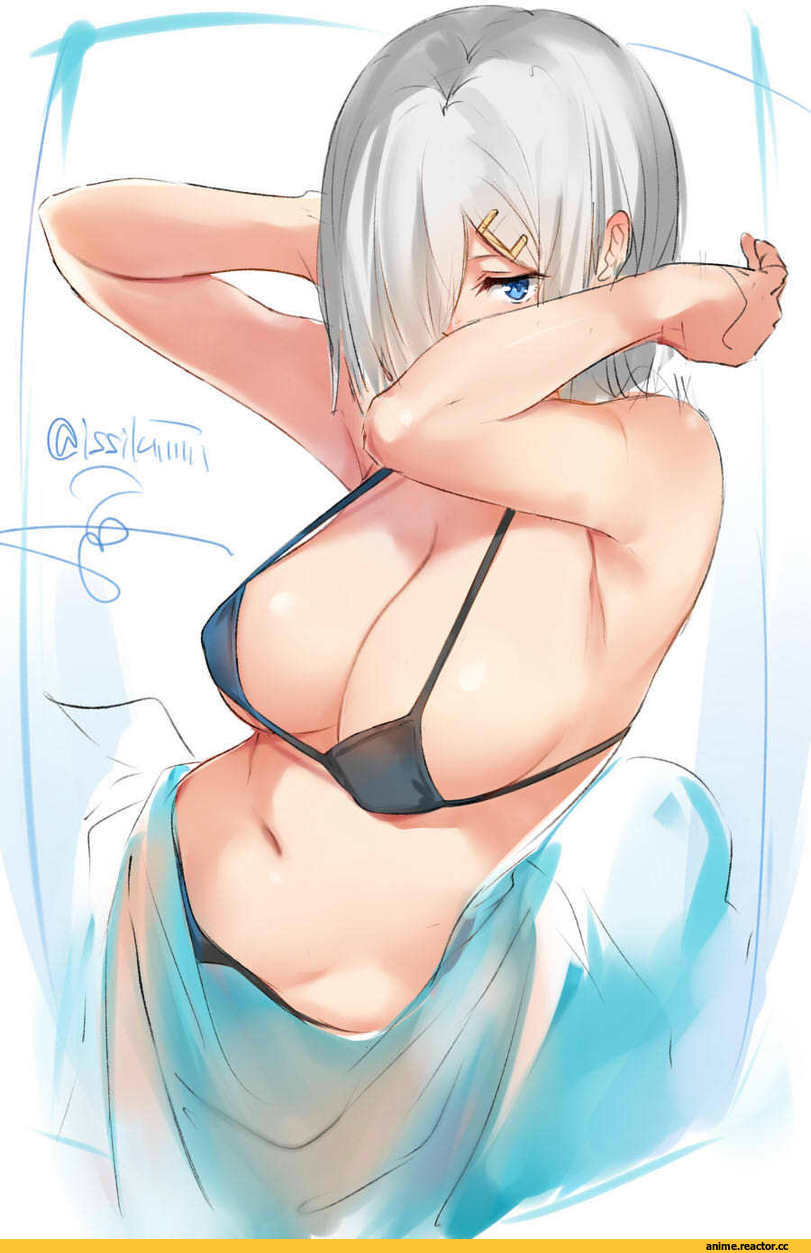 Isshiki (Ffmania7), Anime Art, Hamakaze (Kantai Collection), Kantai Collection, Anime Ero Swim, Anime Ero, Anime