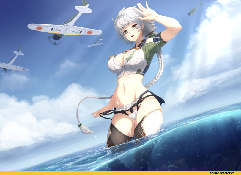 Unryuu (Kantai Collection), Kantai Collection, Anime Ero Swim, Anime Ero, Barbariank, Anime Art, Anime