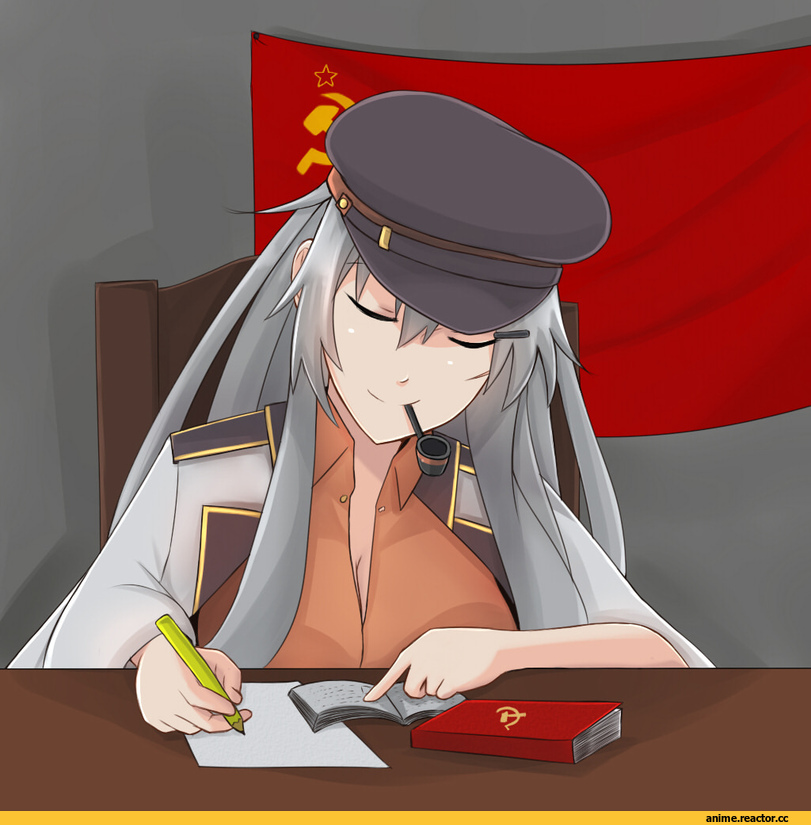 cyka, Monochrome (Anime), Gangut (Kantai Collection), Kantai Collection, Anime