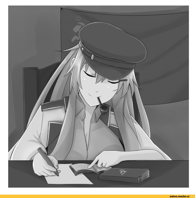 cyka, Monochrome (Anime), Gangut (Kantai Collection), Kantai Collection, Anime