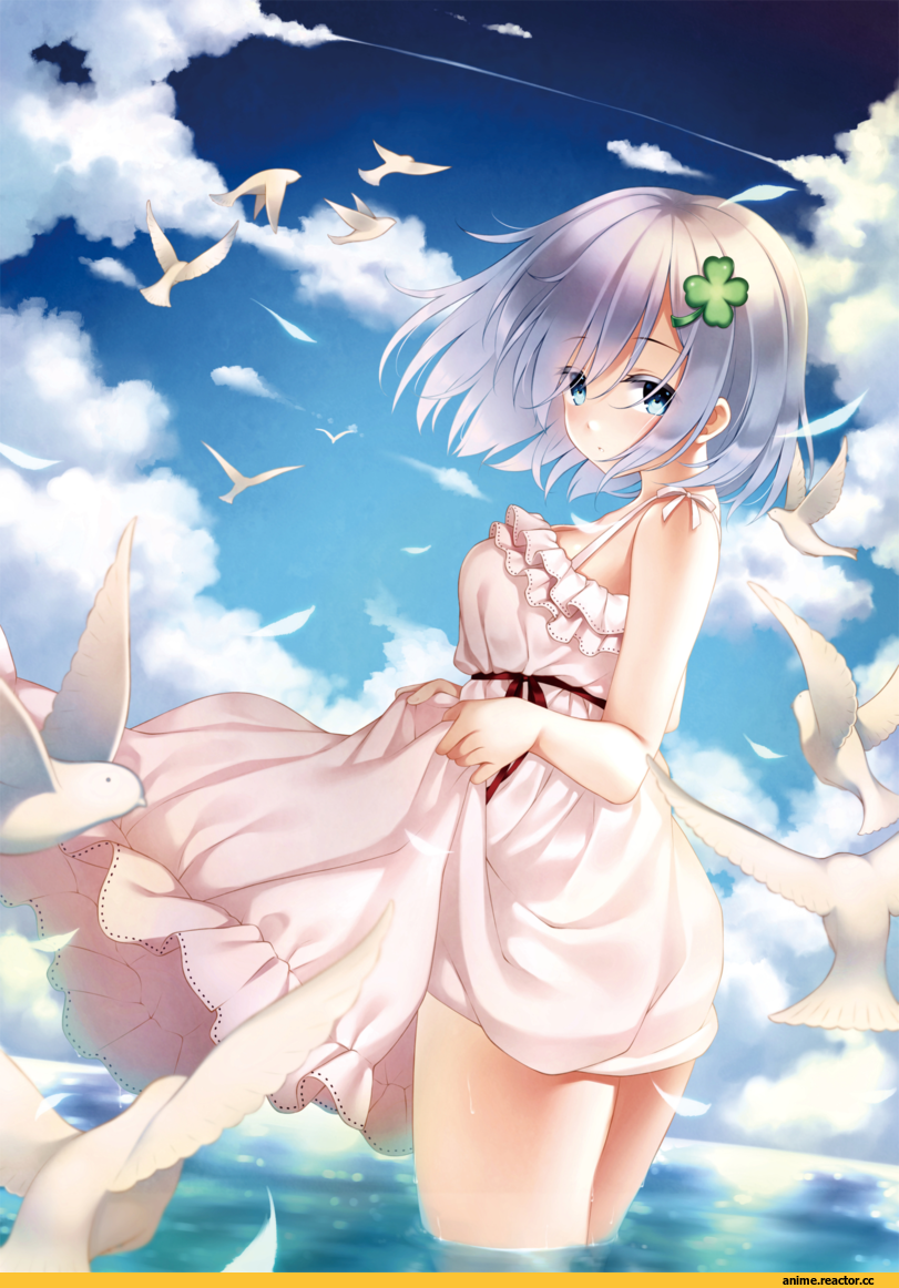 Kantai Collection, Hamakaze (Kantai Collection), ren san, Anime