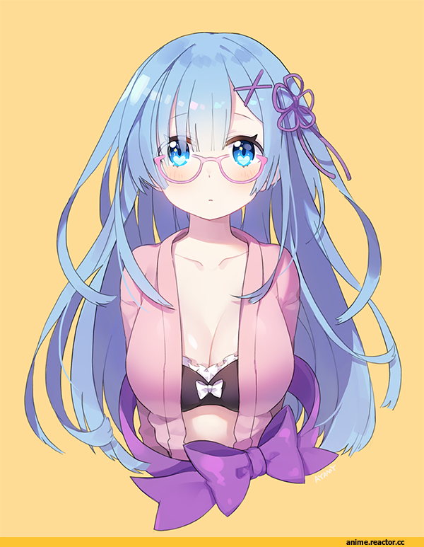 Re Zero Kara Hajimeru Isekai Seikatsu, Rem (re zero), Ayami (Annahibi), Megane, Anime