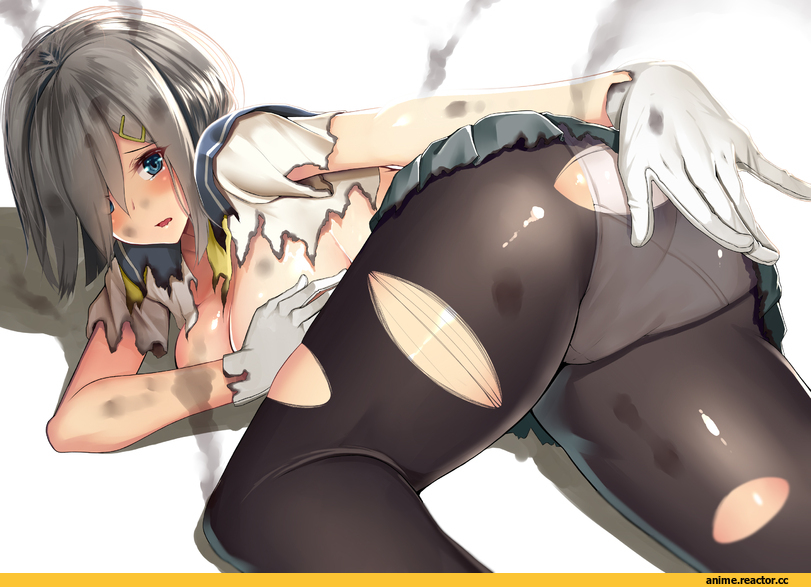 hamakaze, Kantai Collection, suika (atelier-yuu), Anime Art, Anime Ero Pantsu, Anime Ero, oshiri, Anime