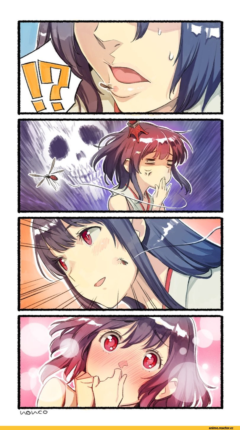 nonco, Fusou, Kantai Collection, Yamashiro, Anime