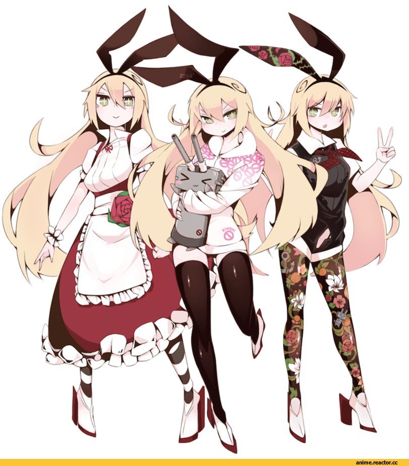 Kantai Collection, Shimakaze, Nagato (Kantai Collection), mato tsuyoi, Anime
