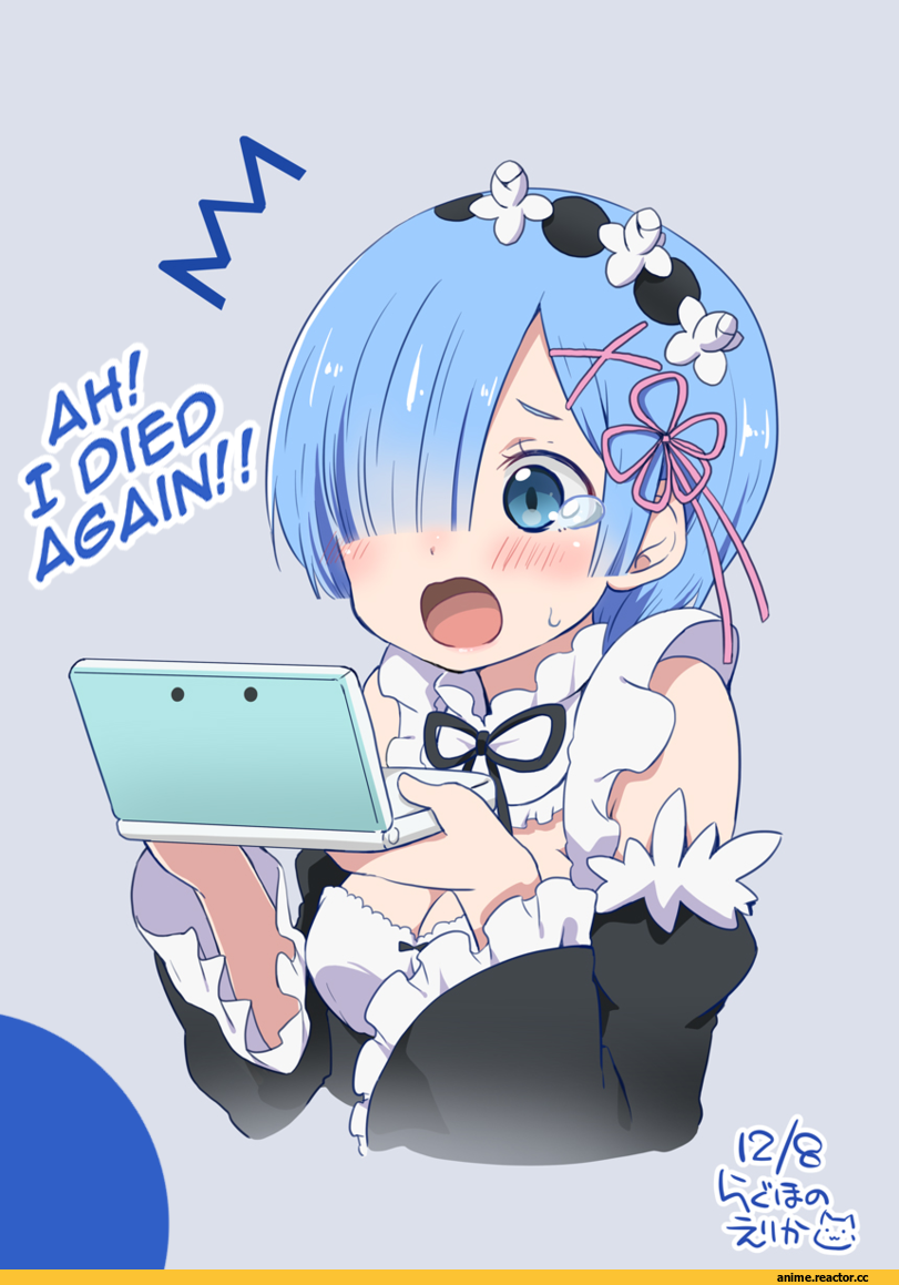 Re Zero Kara Hajimeru Isekai Seikatsu, Rem (re zero), ragho no erika, Anime