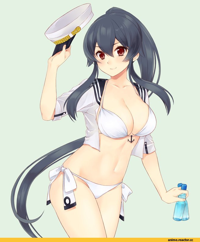 ichinomiya (blantte), Anime Ero, Anime Ero Swim, Kantai Collection, yahagi (kantai collection), Anime