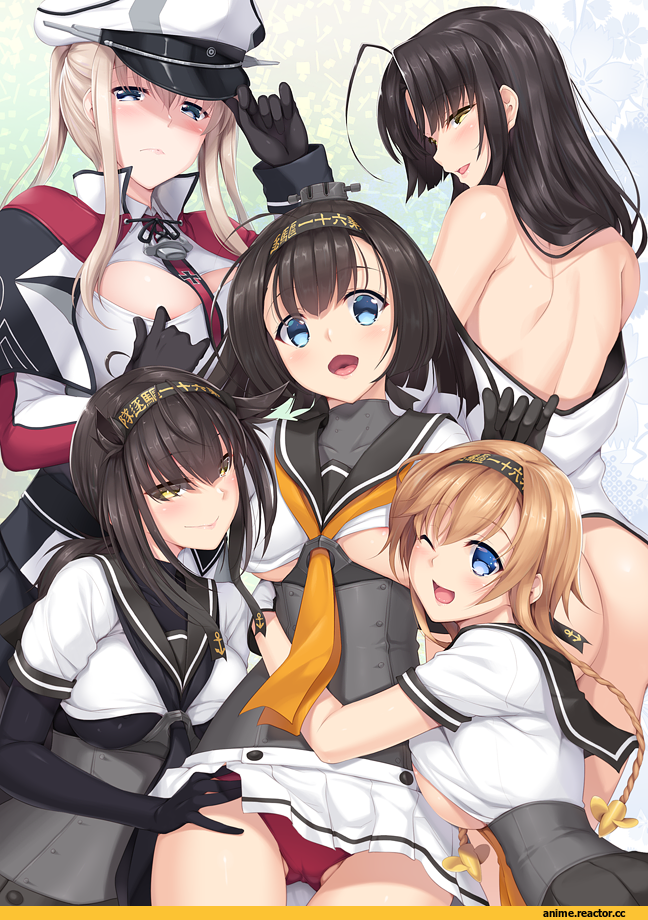 nakano sora, Anime Ero, Anime Ero Pantsu, Kantai Collection, graf zeppelin (kantai collection), Akizuki (Kantai Collection), Hatsuzuki (Kantai Collection), shouhou (kantai collection), Teruzuki (Kantai Collection), Anime Ero Ass, Anime