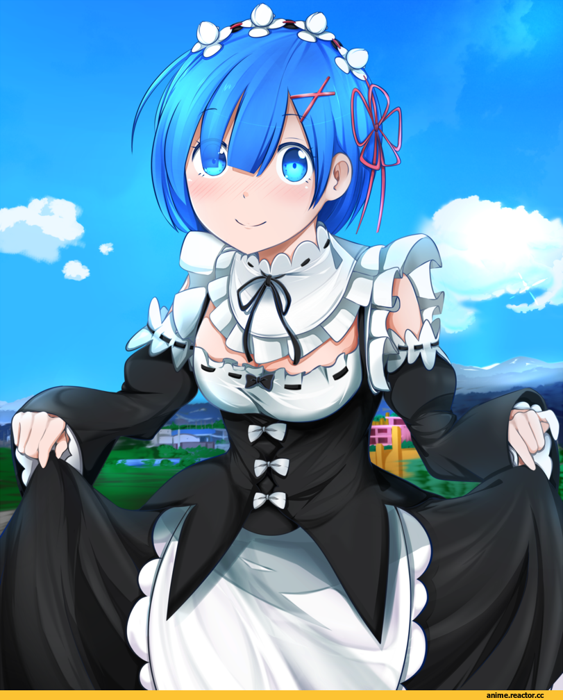 Re Zero Kara Hajimeru Isekai Seikatsu, Rem (re zero), reirou-clear-note, Anime