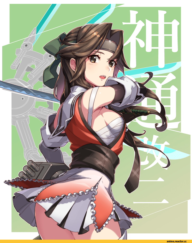 Kantai Collection, Jintsuu (Kantai Collection), tonami kanji, Anime