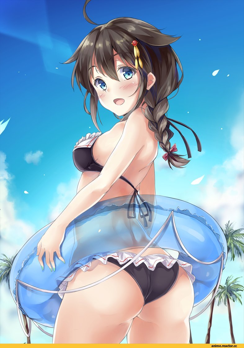 Shigure (Kantai Collection), Kantai Collection, Anime Ero, Anime Ero Swim, Anime Ero Ass, Anime