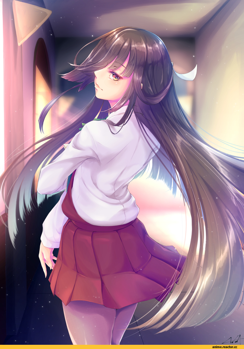 Anime Art, Hayashimo (Kantai Collection), Kantai Collection, kurofude anastasia, Anime