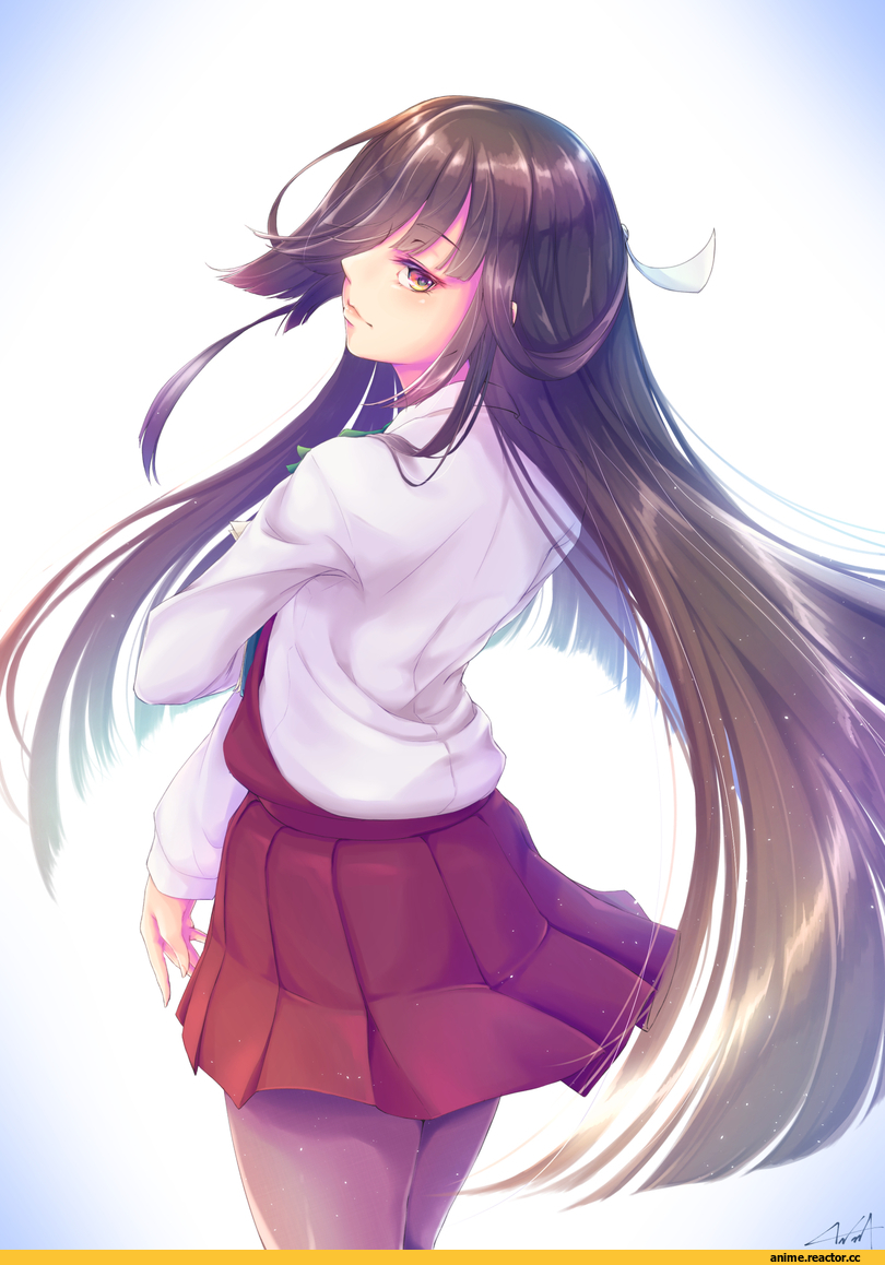 Anime Art, Hayashimo (Kantai Collection), Kantai Collection, kurofude anastasia, Anime
