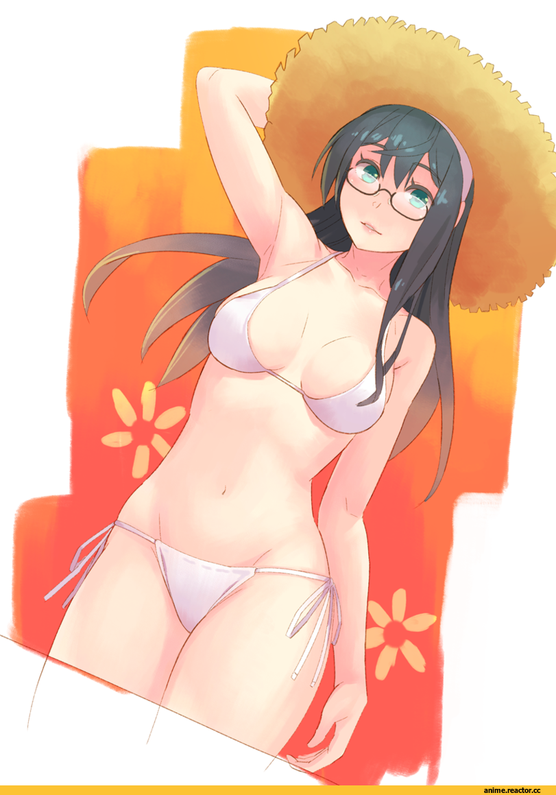 Ooyodo (Kantai Collection), Kantai Collection, Anime Ero Swim, Anime Ero, Yuuji (And), Megane, Anime