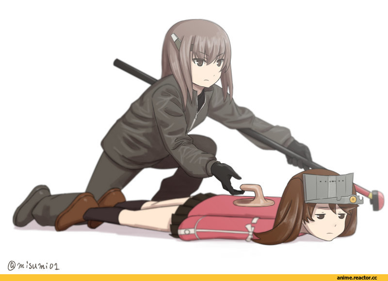 Kantai Collection, Ryuujou, Taihou, Misumi (Niku-Kyu), керлинг, Anime