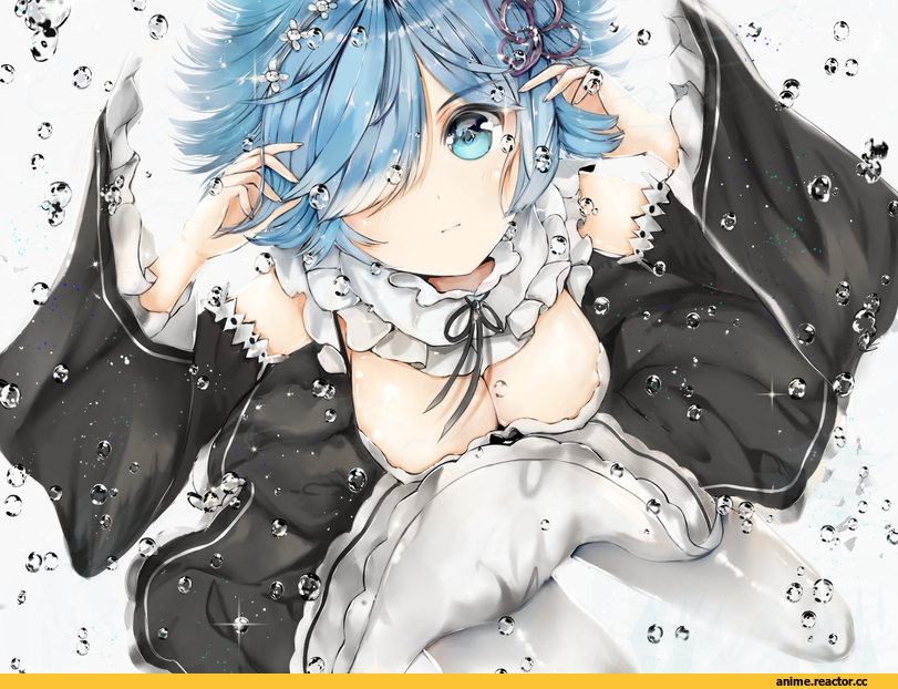 Re Zero Kara Hajimeru Isekai Seikatsu, Rem (re zero), в комментариях еще одна, Anime