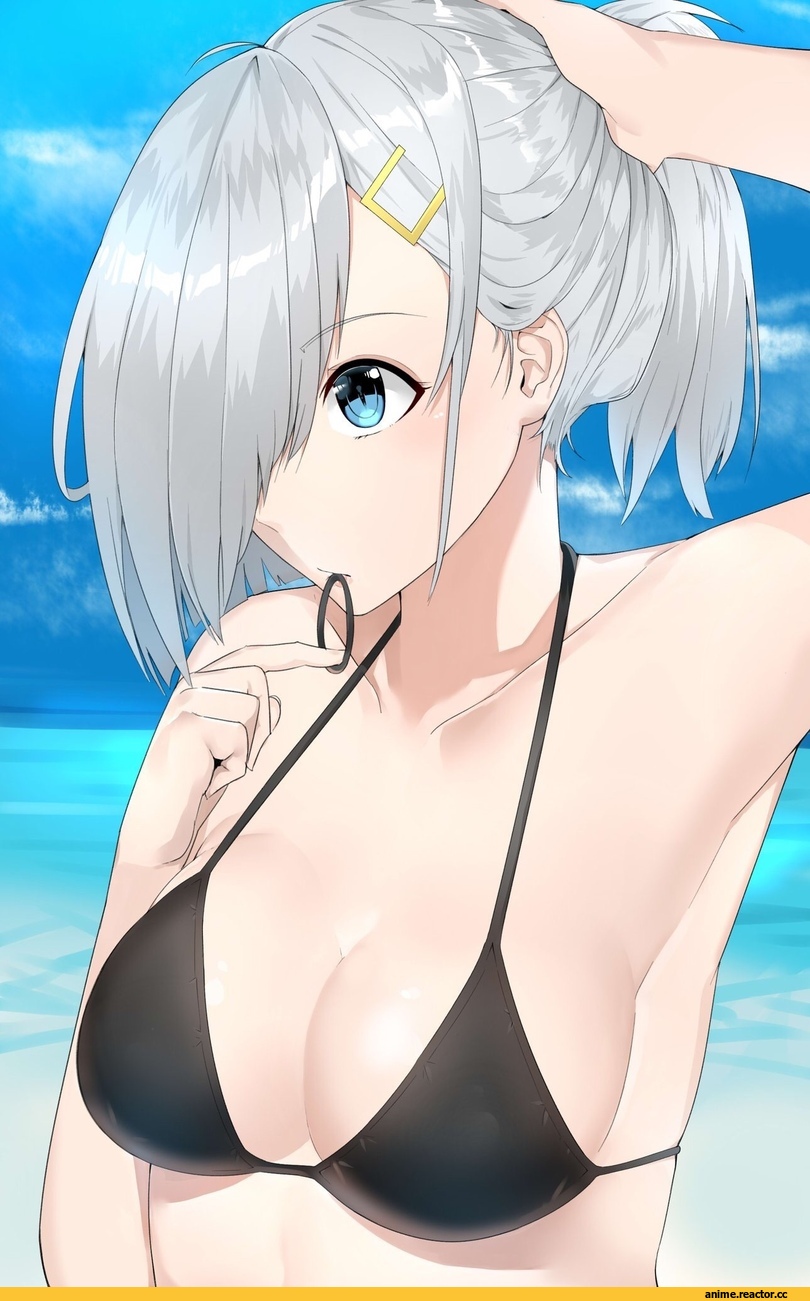 suzuharu (suzuharu0612), Anime Ero, Anime Ero Swim, Kantai Collection, Hamakaze (Kantai Collection), Anime