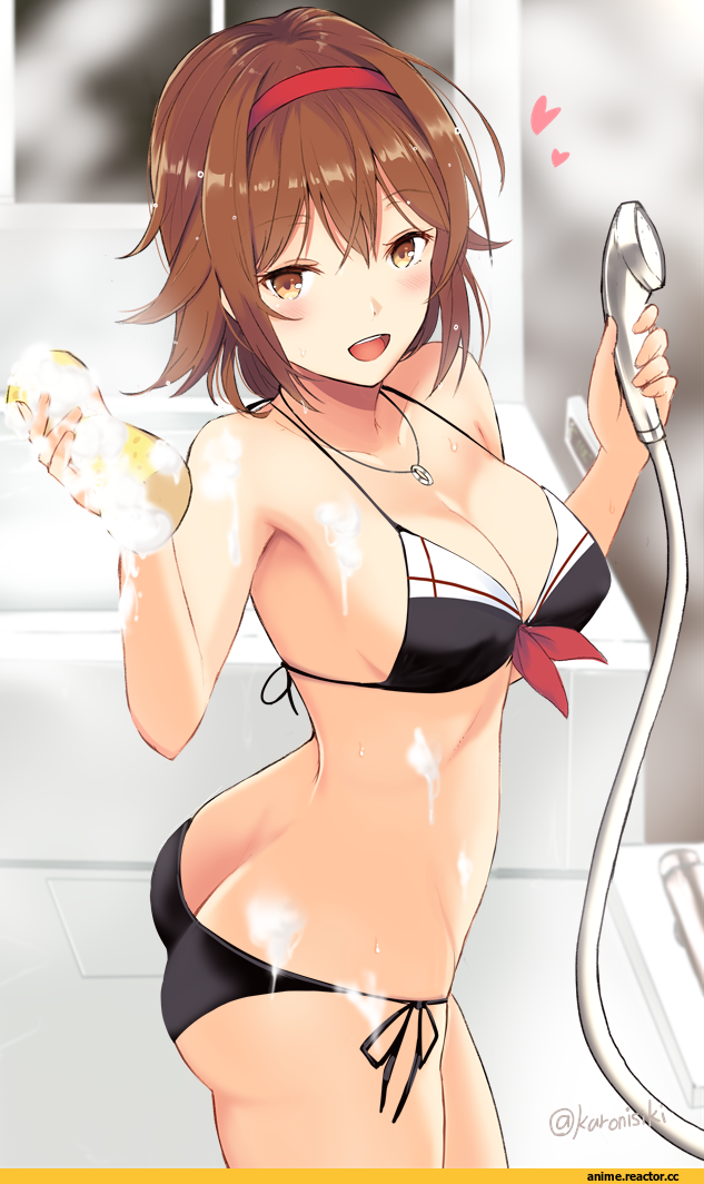 Shiratsuyu (Kantai Collection), Kantai Collection, takaharu, Anime Art, Anime Ero Swim, Anime Ero, oshiri, Anime