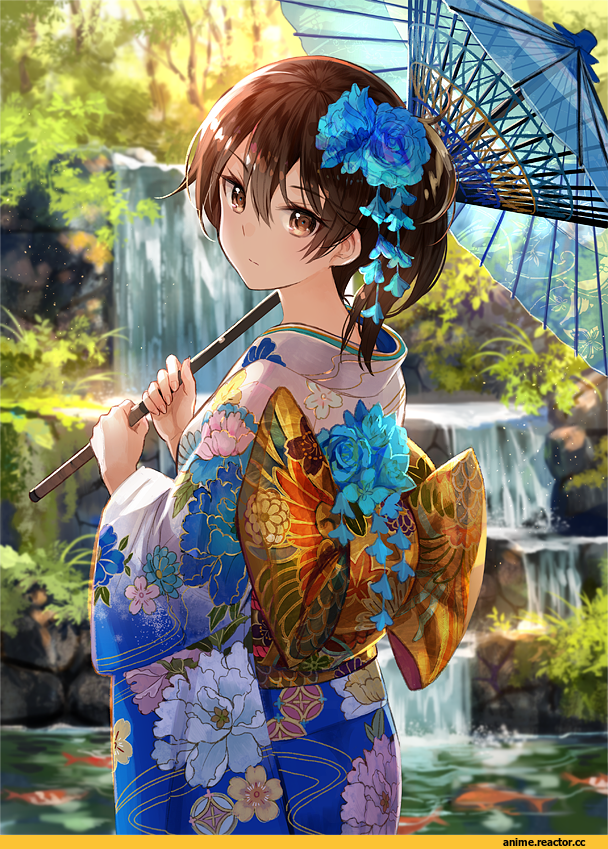 Kaga (Kantai Collection), Kantai Collection, Fuji Choko, Anime Art, Anime