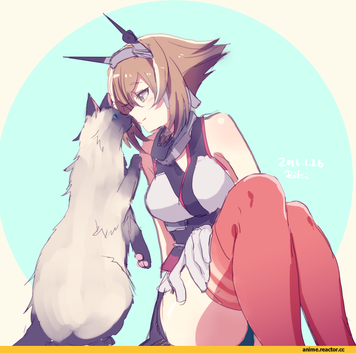 Kantai Collection, Mutsu (Kantai Collection), raki (kuroe), Anime