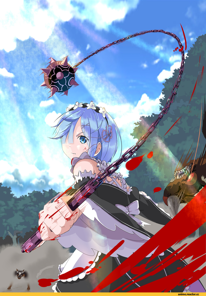 Re Zero Kara Hajimeru Isekai Seikatsu, Rem (re zero), Anime