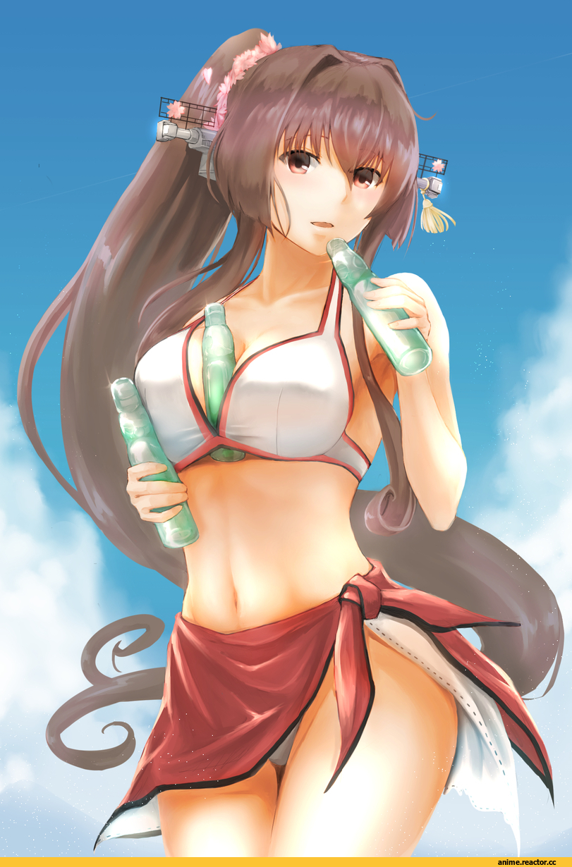kokuzoo, Anime Ero, Anime Ero Swim, Kantai Collection, Yamato (Kantai Collection), Anime