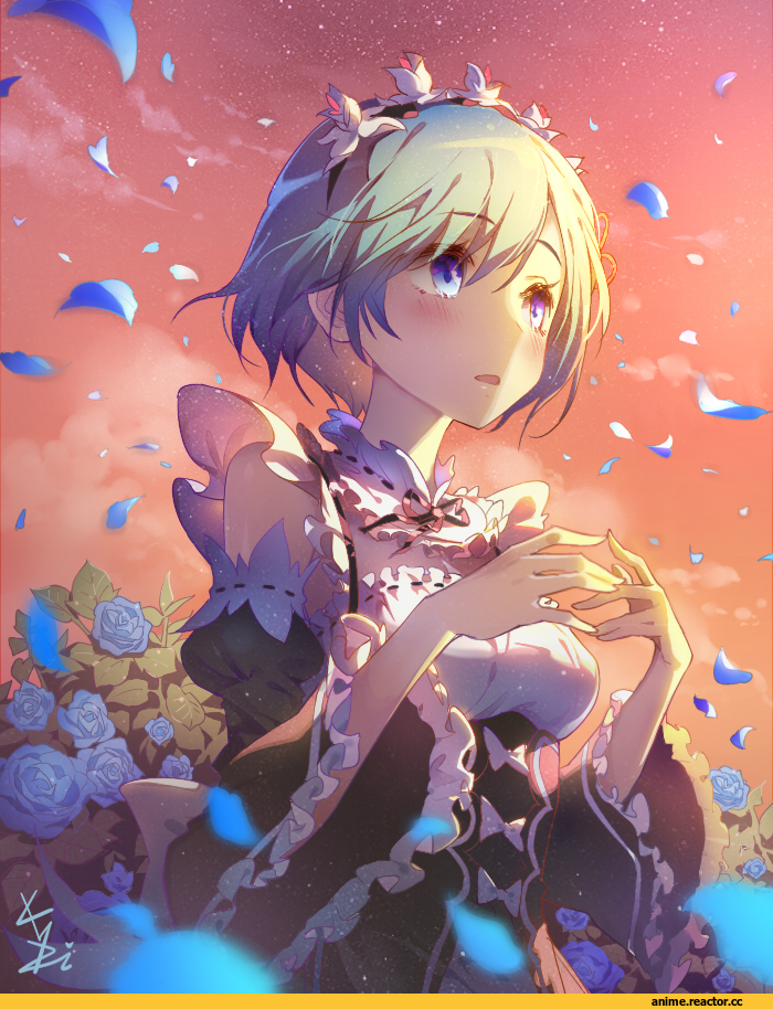 Re Zero Kara Hajimeru Isekai Seikatsu, Rem (re zero), kakiman, Anime