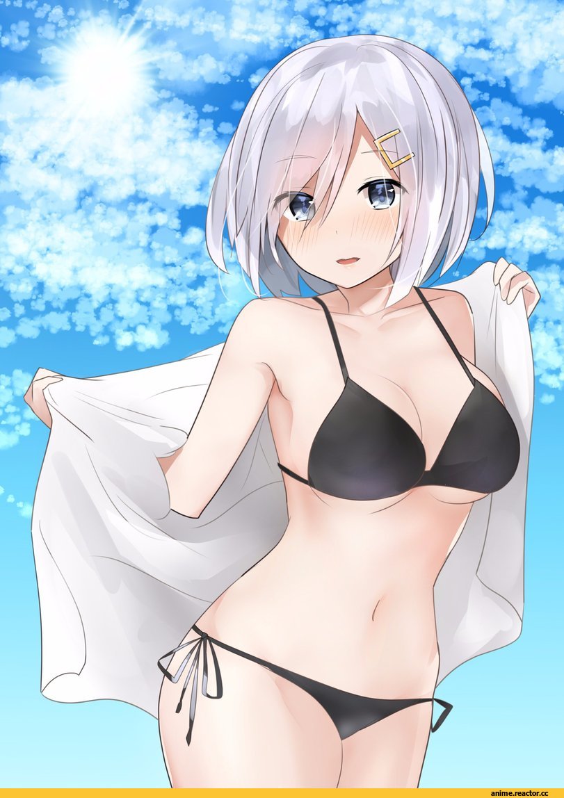 natsu (sinker8c), Hamakaze (Kantai Collection), Kantai Collection, Anime Ero Swim, Anime Ero, Anime