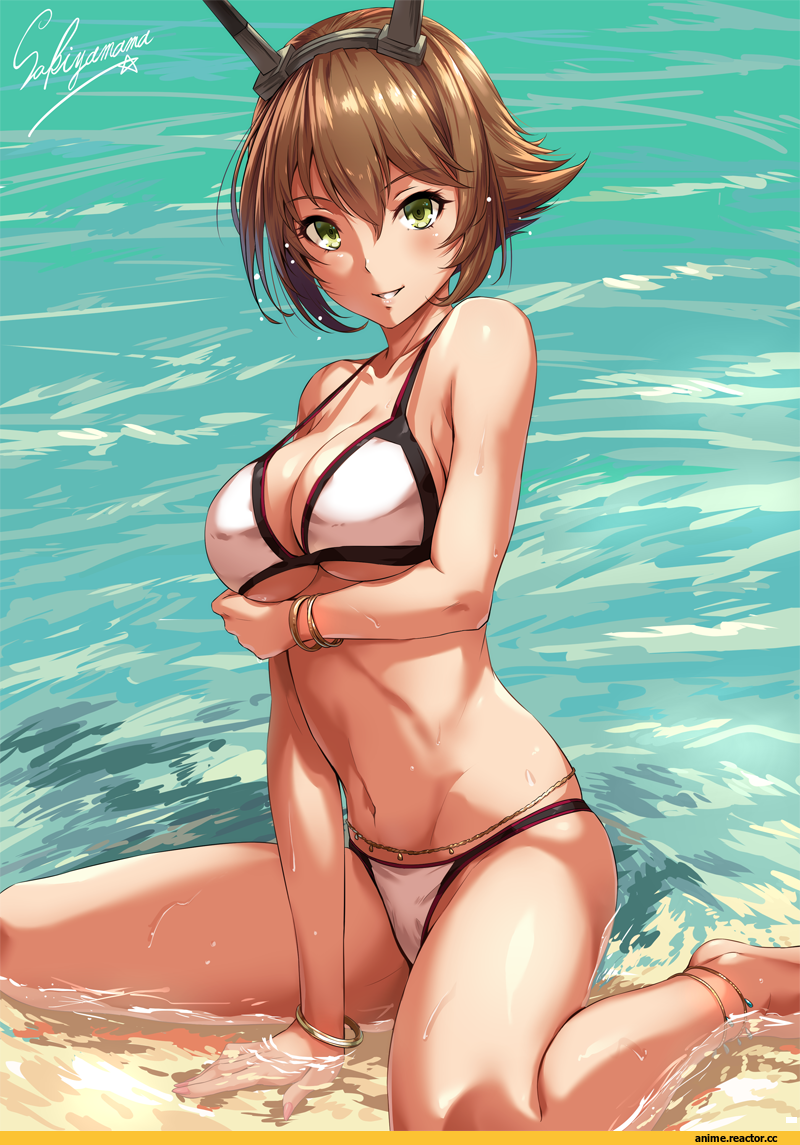 Mutsu, Kantai Collection, Anime Ero Swim, Anime Ero, Sakiyamama, Anime Art, Anime