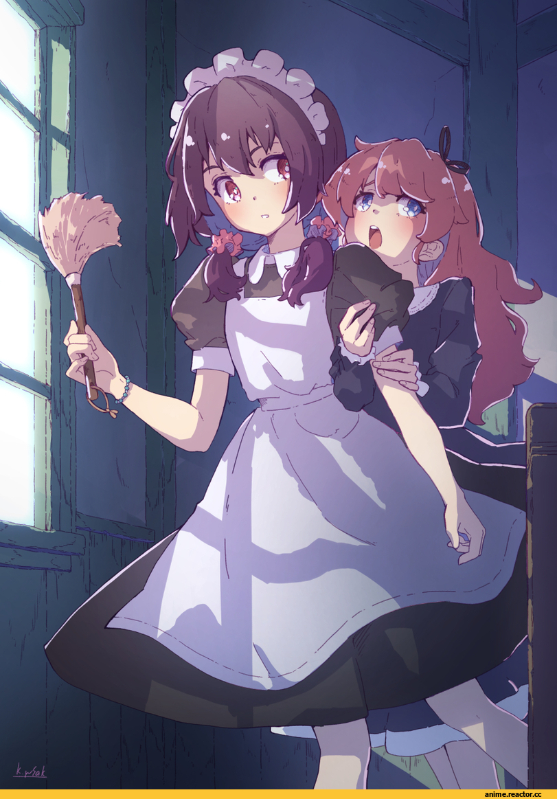 AO, Anime Art, kagawa yuusaku, Maid, Anime