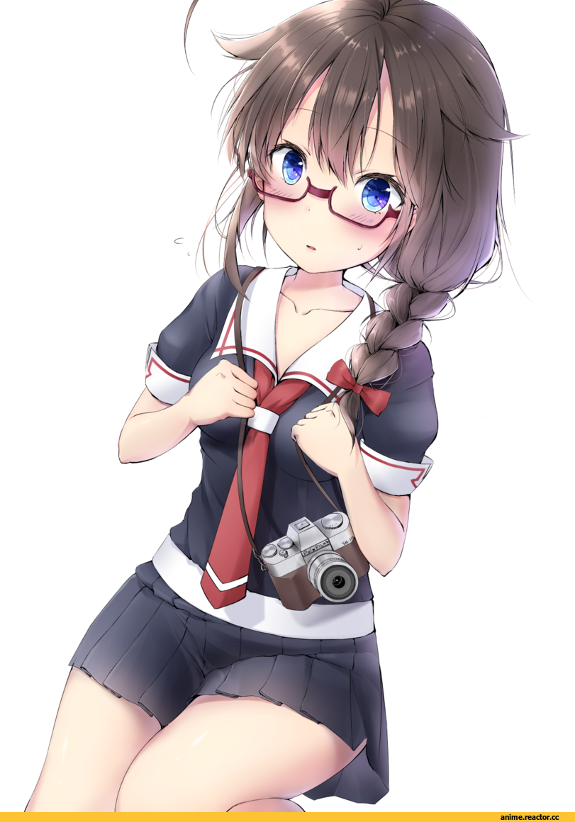 Shigure (Kantai Collection), Kantai Collection, Megane, ichinose kizuki, Anime